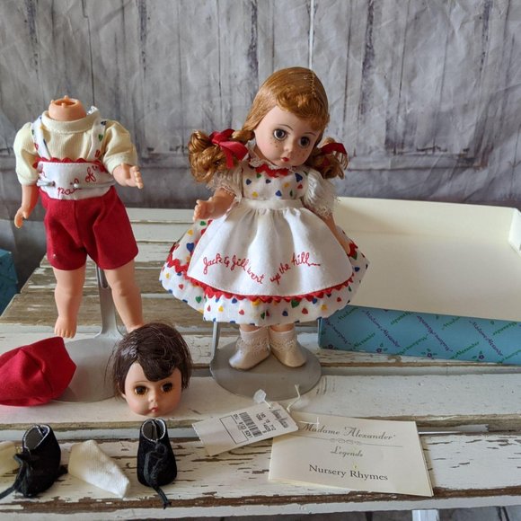 Madame Alexander Jack and Jill 14626 set nursery r - Picture 1 of 7